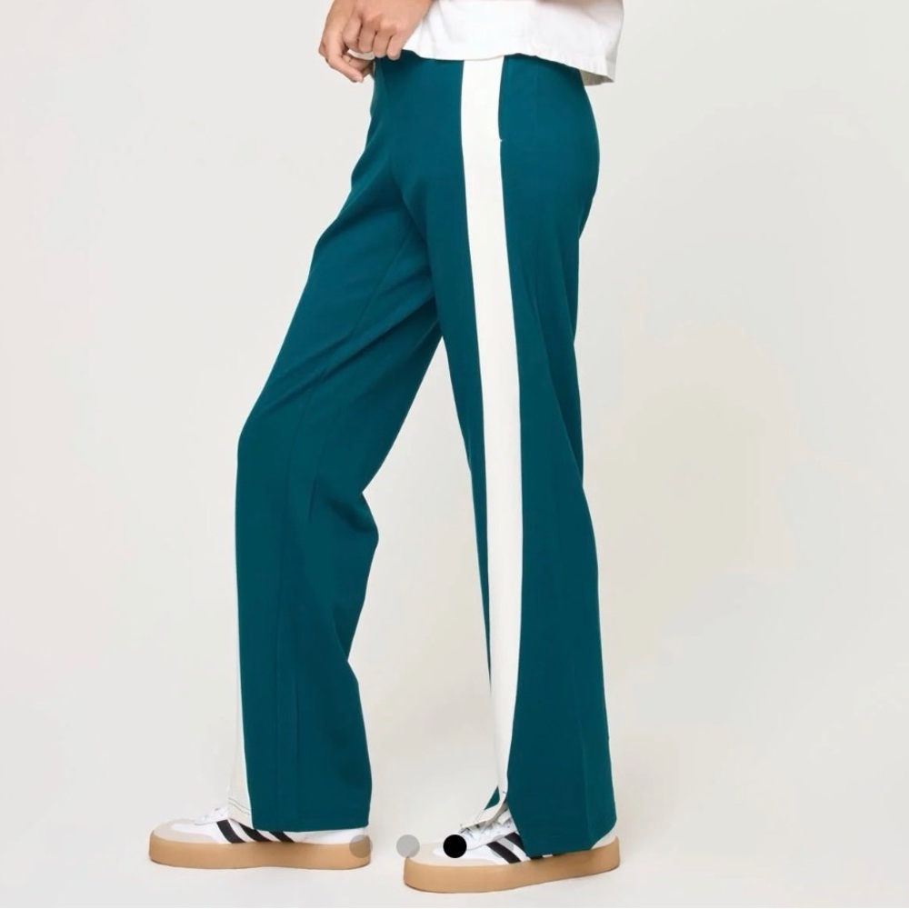 L*Space Teal Pants with White Accent